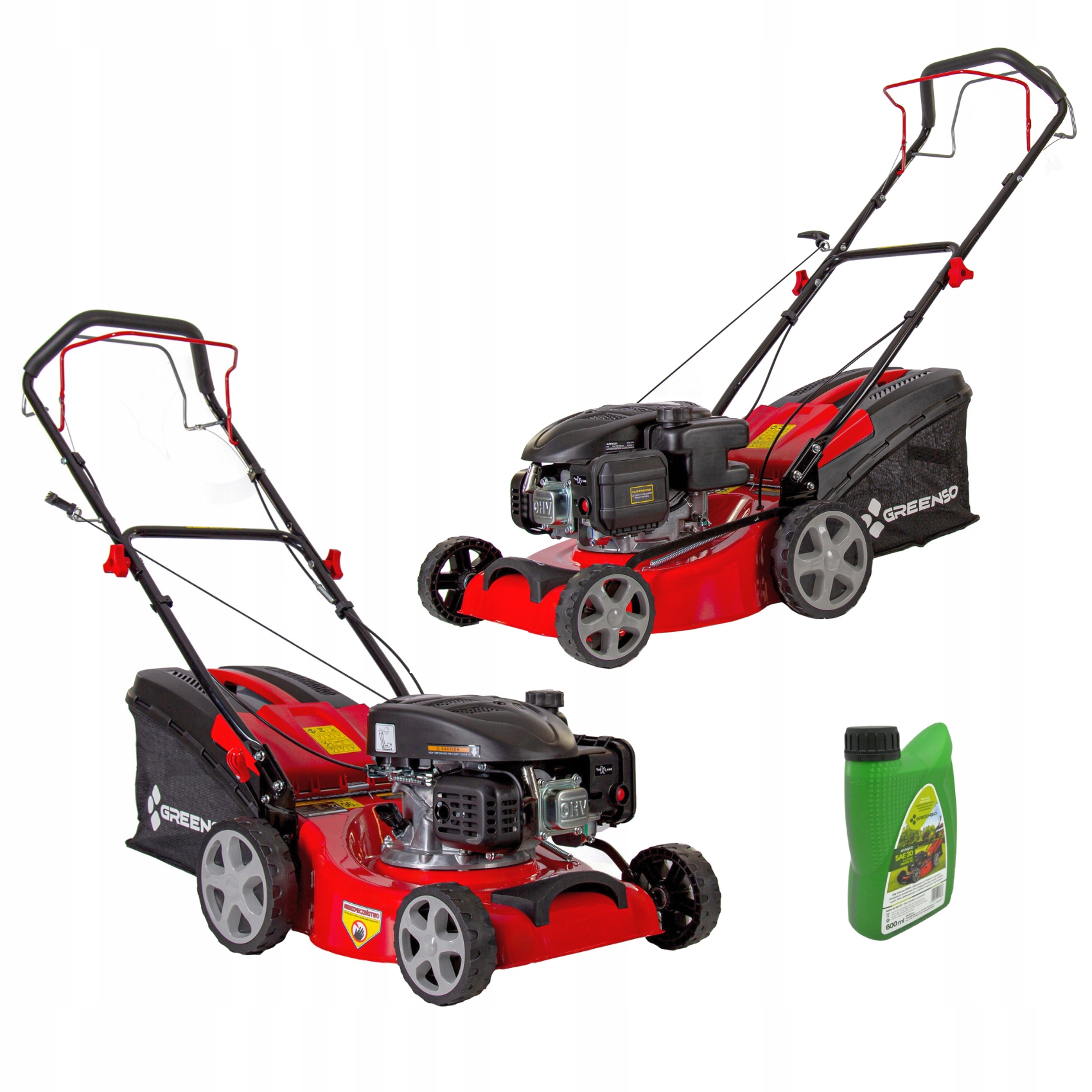 Benzínová kosačka na trávu Greenso 2,80 HP, šírka 40 cm